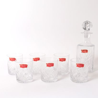 LORRAINE CRAFT WHISKY SET
Hand-cut crystal...