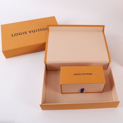 SET OF FIVE EMPTY LOUIS VUITTON CARDBOARD...