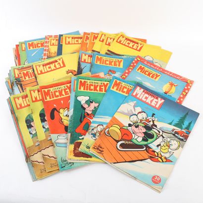 UNIVERS DE WALT DISNEY, JOURNAL DE MICKEY...