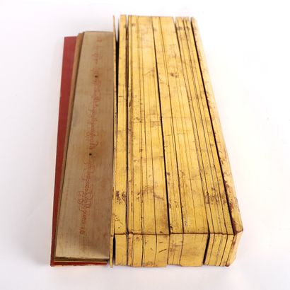 RECUEIL DE PRIÈRES BOUDDHIQUES
Manuscrites...