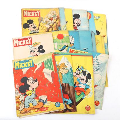UNIVERS DE WALT DISNEY, JOURNAL DE MICKEY...