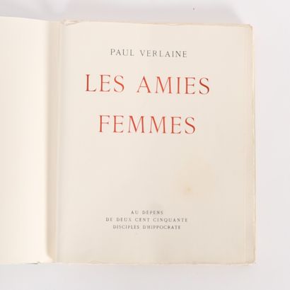 VERLAINE (P.). ŒUVRES LIBRES. 
