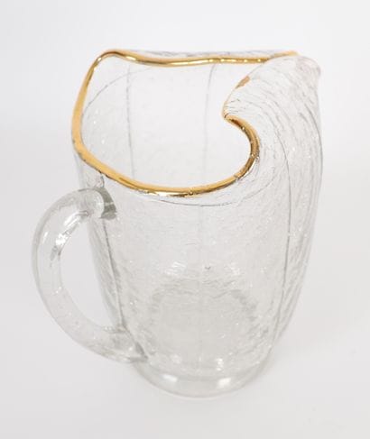PITCHER AND EIGHT SMALL GLASSES SET
Pitcher...