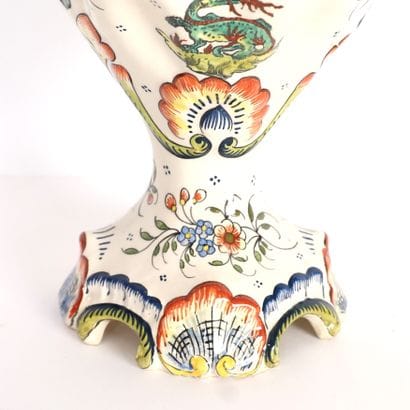 BLOIS EARTHENWARE VASE
Cream earthenware...