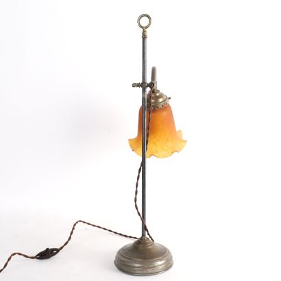 ADJUSTABLE DESK LAMP, 20th CENTURY
Swan-neck-style...