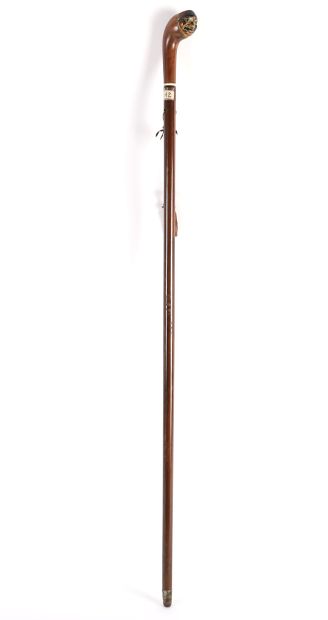 BUDDHA HEAD CANE, XIXth - XXth CENTURY
Natural...