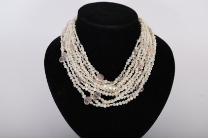 FRESHWATER PEARL STRING CHOKER NECKLACE
Necklace...