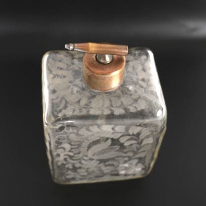SET OF THREE PERFUME BOTTLES
Glass bottles,...