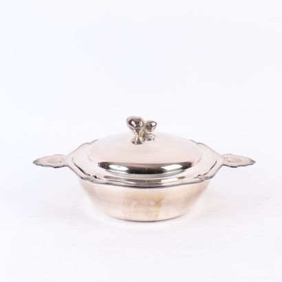 OCTOGONAL SILVER-METAL LEGUM by ERCUIS
Lid...