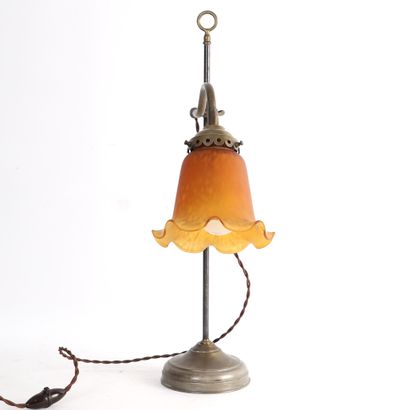 ADJUSTABLE DESK LAMP, 20th CENTURY
Swan-neck-style...