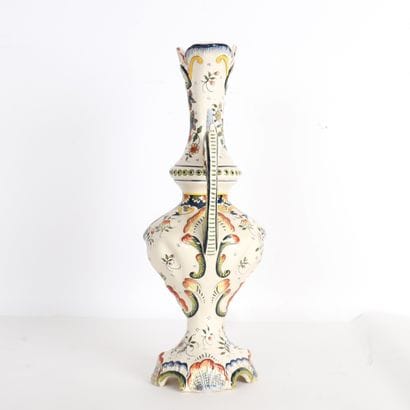 BLOIS EARTHENWARE VASE
Cream earthenware...