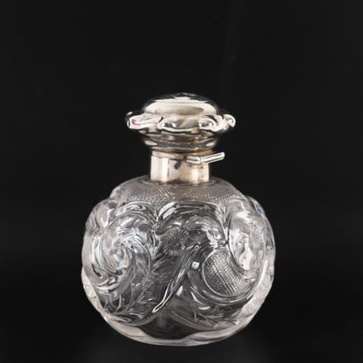PAIR OF PERFUM BOTTLES, END OF 19th CENTURY...