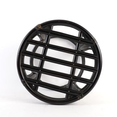 BAMBOO STOOL
Black-painted bamboo stool.
H:...