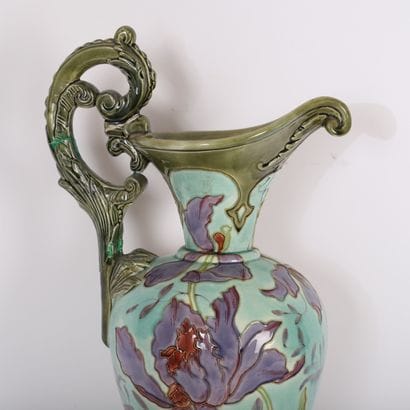 LONGCHAMP EARTHENWARE
Decorative ewer with...