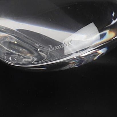 SET OF TWO PAPERWEIGHTS, BACCARAT
Crystal...