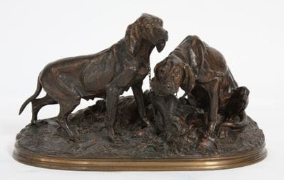 CHIENS DE RACE SAINTONGEOISE DE MENE 

En...