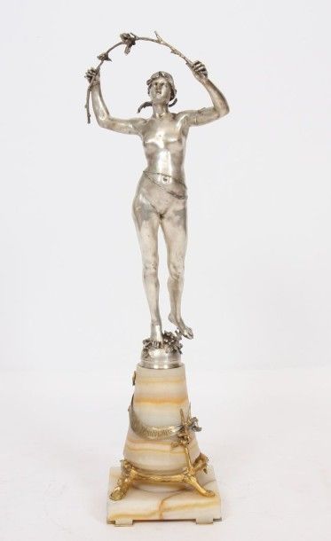 TRES GRAND BRONZE DE MARIOTON REFRAIN DU...