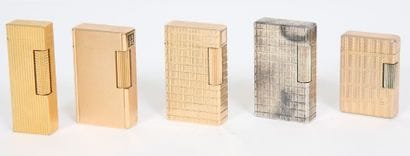 BRIQUETS x 5

2 x S.T. DUPONT en plaqué or

1...