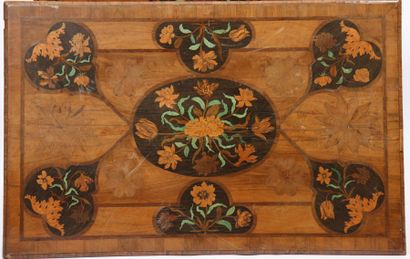 TABLE MARQUETEE LOUIS XIII

A plateau rectangulaire,...