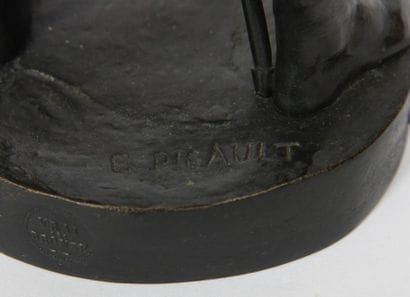 BRONZE CHRYSELEPHANTINE 