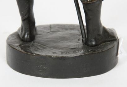 BRONZE CHRYSELEPHANTINE 
