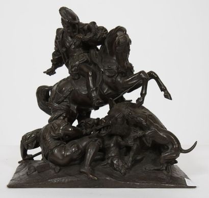 BRONZE TROUBADOUR 
