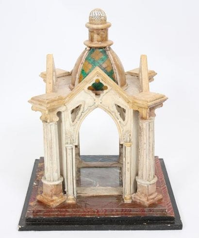 MAQUETTE DE TEMPLE

De forme quadrangulaire,...