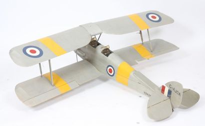 AEROMODELISME : AVION BIPLAN ANGLAIS

Biplace,...