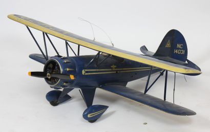 AEROMODELISME :AVION BIPLAN DE COURSE OU...