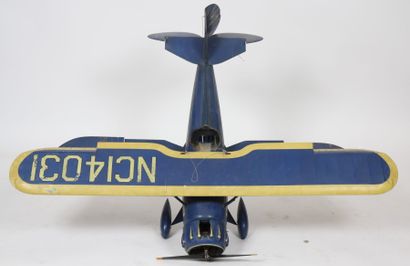 AEROMODELISME :AVION BIPLAN DE COURSE OU...
