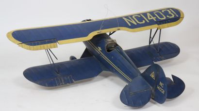 AEROMODELISME :AVION BIPLAN DE COURSE OU...
