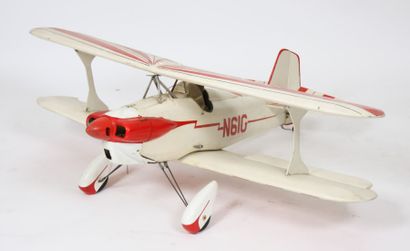 AEROMODELISME : AVION BIPLAN DE COURSE OU...