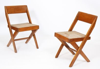 Pierre JEANNERET (1896-1967 )

Paire de chaises...