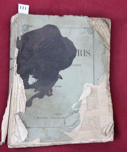 MODE de PARIS avec gravures de MODE rehaussées...
