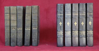 ŒUVRES de CHARLES MAURRAS. Volumes in-4 ...