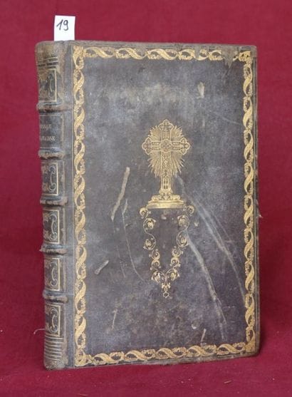 MISSEL BELLOVACENSE. 1756. Reliure d’époque....