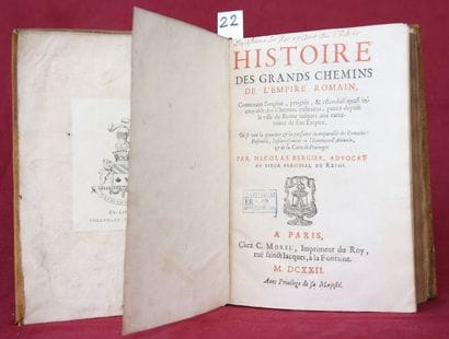 HISTOIRE des GRANDS CHEMINS de l’EMPIRE ROMAIN....