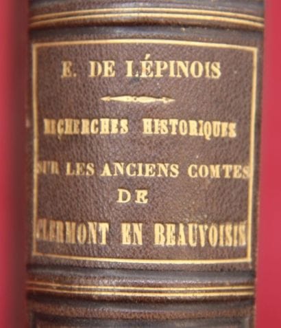 LES COMTES de CLERMONT en BEAUVOISIS par...