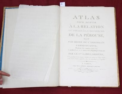 ATLAS pour servir à la RELATION du VOYAGE...