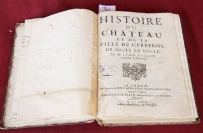HISTOIRE du CHATEAU et de la VILLE de GERBEROY...