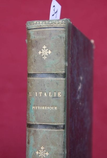 L’ITALIE PITTORESQUE. Paris 1846, in-4 relié,...
