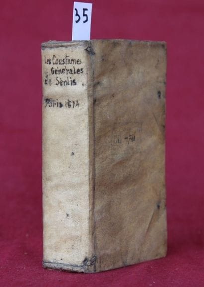 COUTUMES de SENLIS – CLERMONT – BEAUVOISIS...