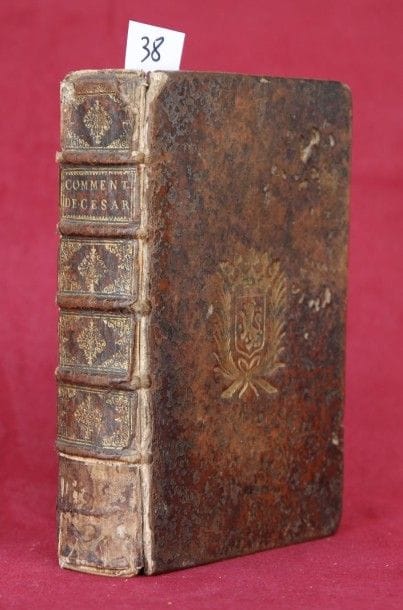 COMMENTAIRES de CESAR. Paris 1658, in-4 reliure...