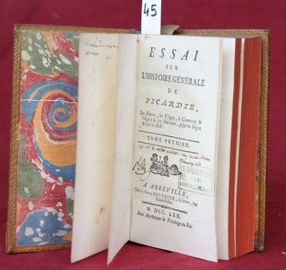 ESSAI sur l’HISTOIRE GENERALE de PICARDIE...