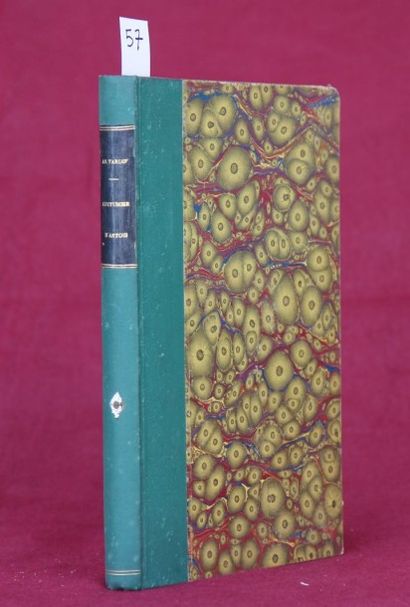COUTUMIER d’ARTOIS par TARDIF. Paris 1883,...
