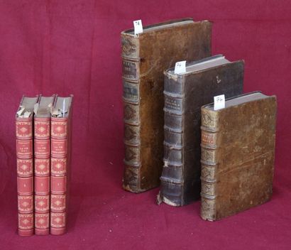 RELIGION – LOT de 6 volumes XVIII° et XIX°...