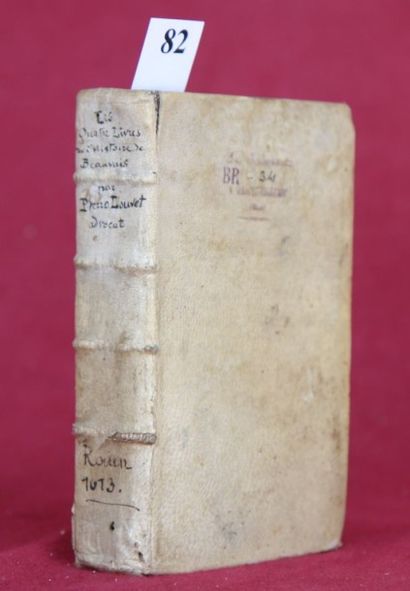 HISTOIRE de BEAUVAIS par LOUVET. 1613. In-12...