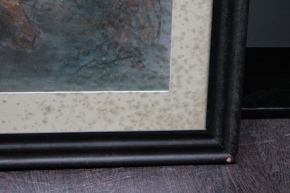 Yves DYE (XIX-XXth)
Mixed media signed on...