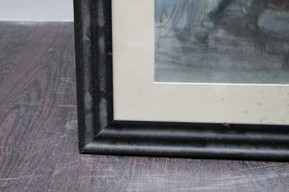 Yves DYE (XIX-XXth)
Mixed media signed on...