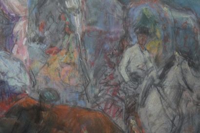 Yves DYE (XIX-XXth)
Mixed media signed on...